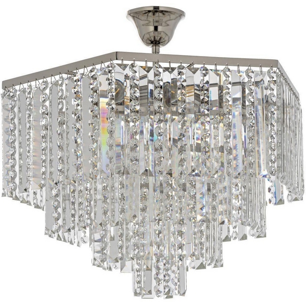 Потолочная люстра хрустальная на штанге Arti Lampadari Loreto E 1.5.40.105 N