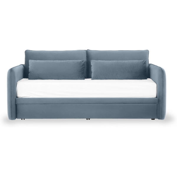 Кушетка Vicari ОГОГО (арт.815015), (Ткань/Голубой) ОГОГО Обстановочка!