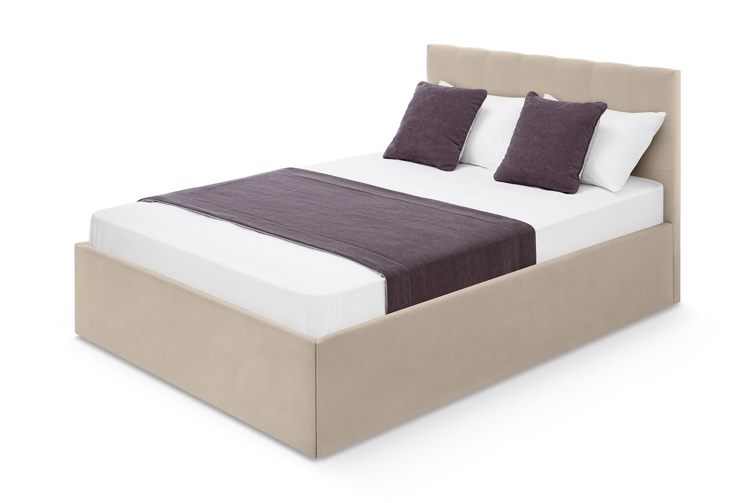 Кровать с подъёмным механизмом (цельносварное основание) Keila