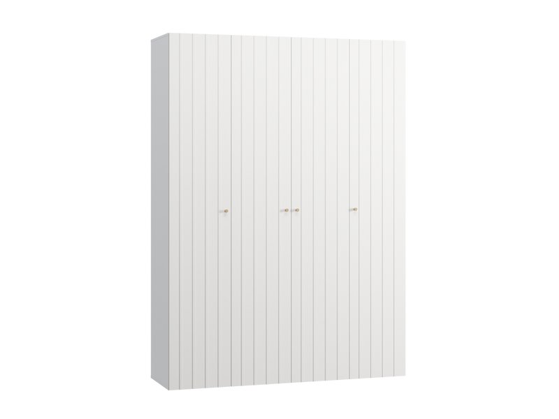 Распашной шкаф Моррис 4-175x242 Белый