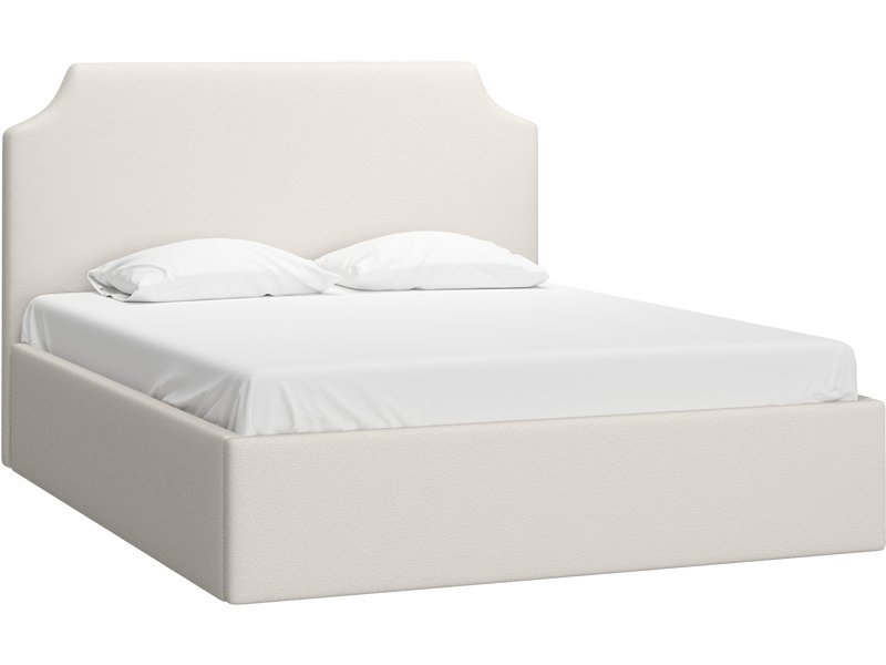 Кровать Адона-П 140 Букле Молочный