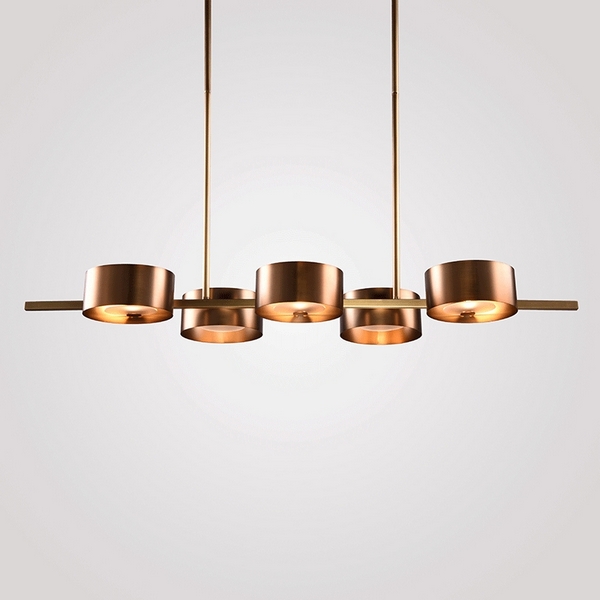 Потолочная люстра Sound Or6 Suspension Lamp 5 ImperiumLoft Trial01 (102140-26)