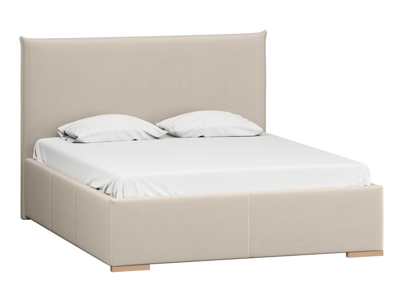 Кровать Слипсон 160 Велюр Бежевый