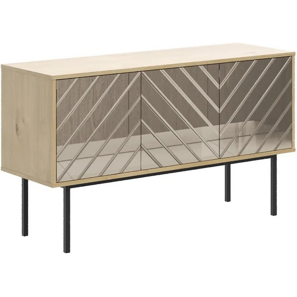 Тумба малая Boho ОГОГО (арт.571783), (ЛДСП/Дуб Корбридж,Бронзовый) ОГОГО Обстановочка!