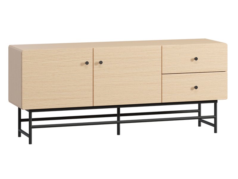 ТВ-тумба Шелби 158x67 Дуб Шведский