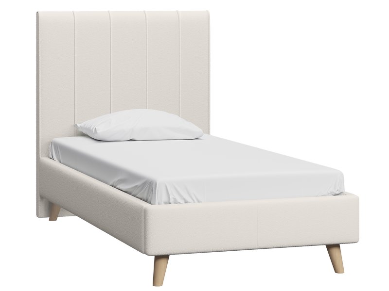 Кровать Шерона-Н 120 Букле Молочный