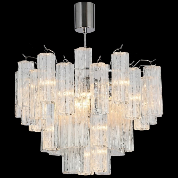 Потолочная люстра на штанге ILLUMICO IL0179-8C-39 CR CL