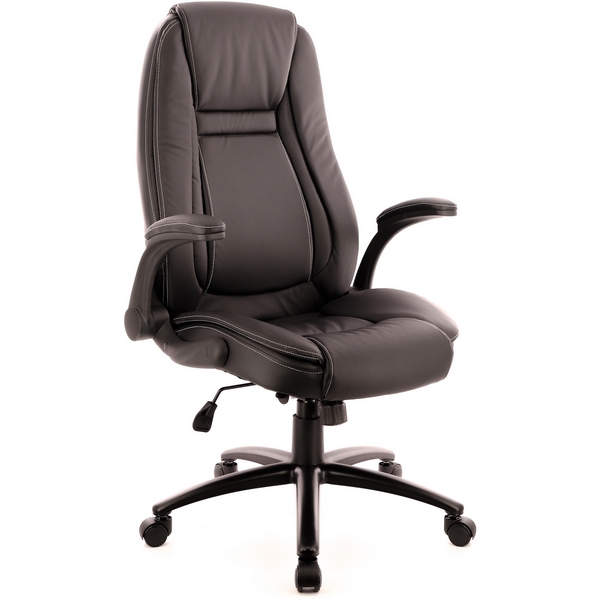 Компьютерное кресло для руководителя экокожа черный Everprof EP-Trend tm eco black