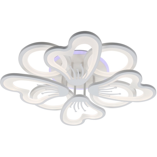 Потолочная люстра светодиодная Escada Armeria 10227/8LED BL 150W White