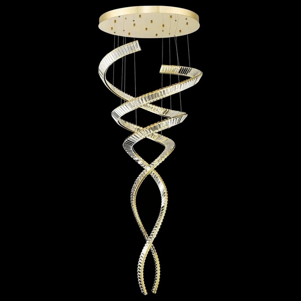 Потолочная люстра каскадная светодиодная Wertmark Eden WE467.08.303