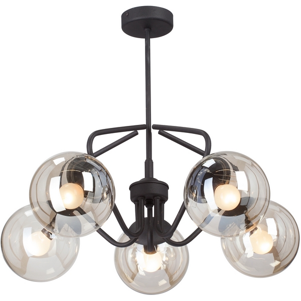 Потолочная люстра на штанге Vitaluce V4715-1/5PL шарики