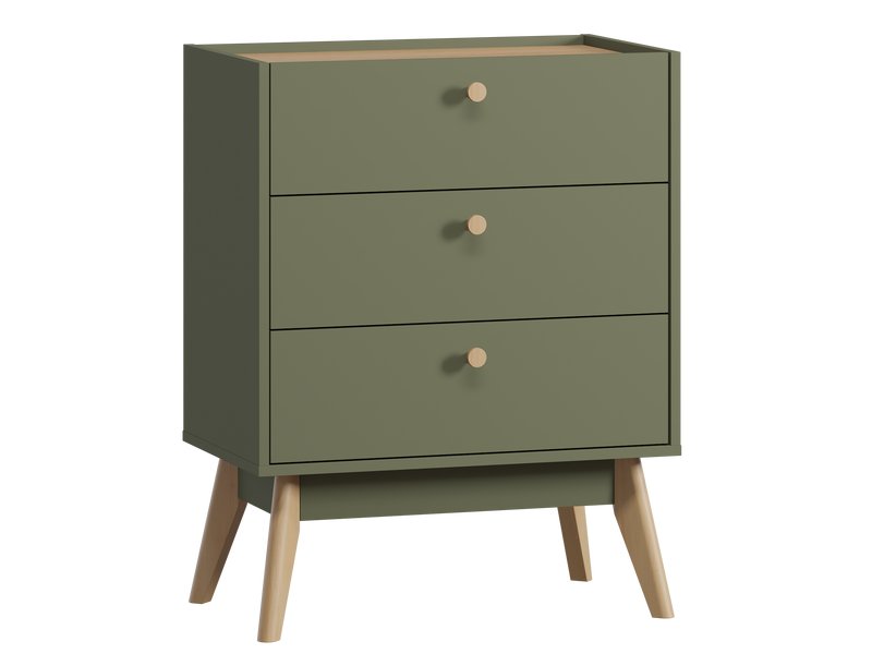 Комод Торвалль 1-68x87 Оливковый