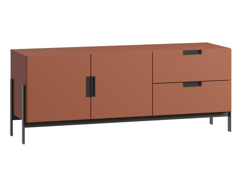 ТВ-тумба Лигес 153x60 Терракотовый