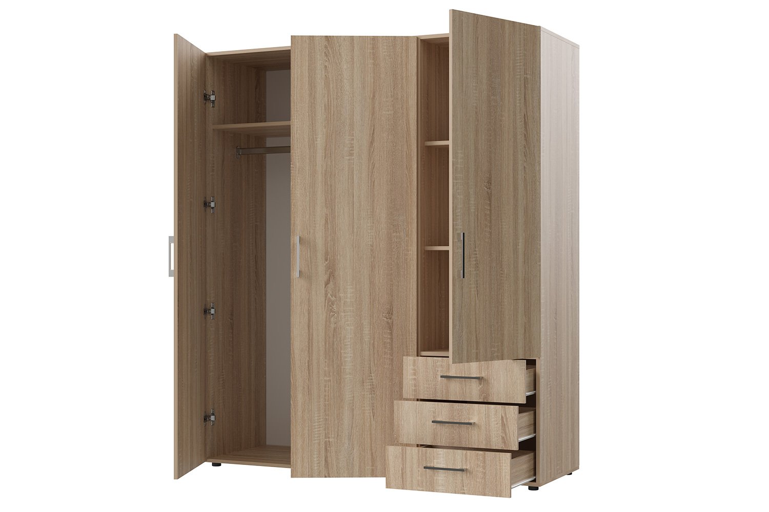 Шкаф 3-створчатый Порто