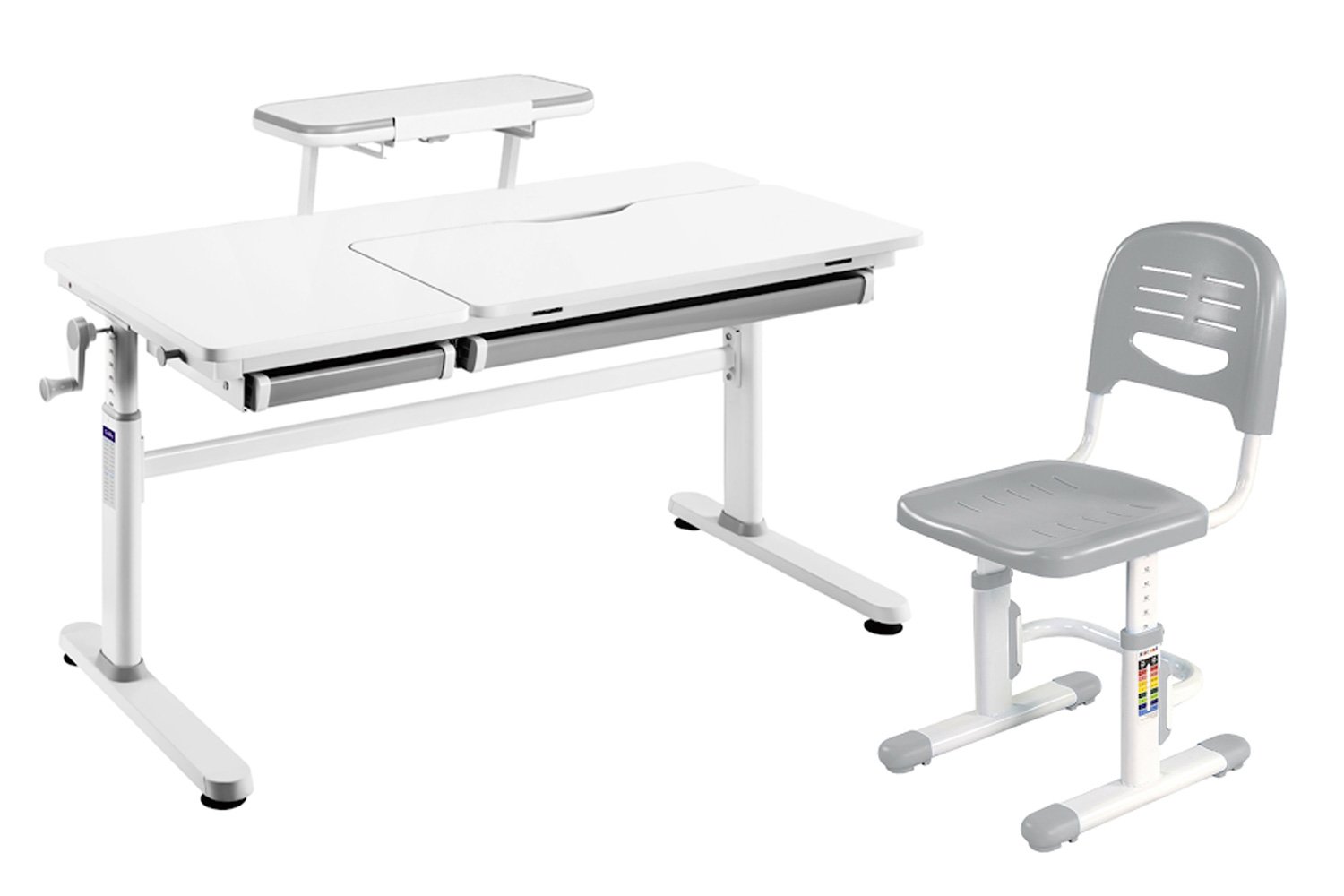 Комплект парта Iris Grey