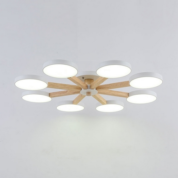 Потолочная LED люстра Turna 8 White ImperiumLoft Turna01 (178340-26)
