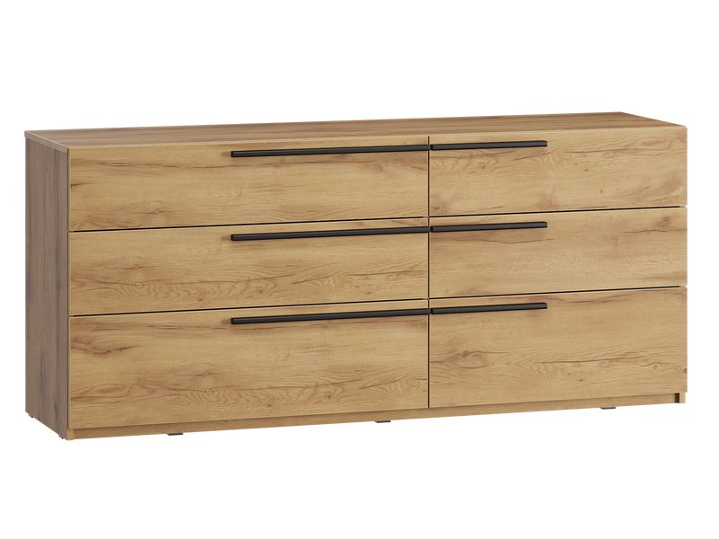 Комод Кимбол 160x70 Дуб Золотистый