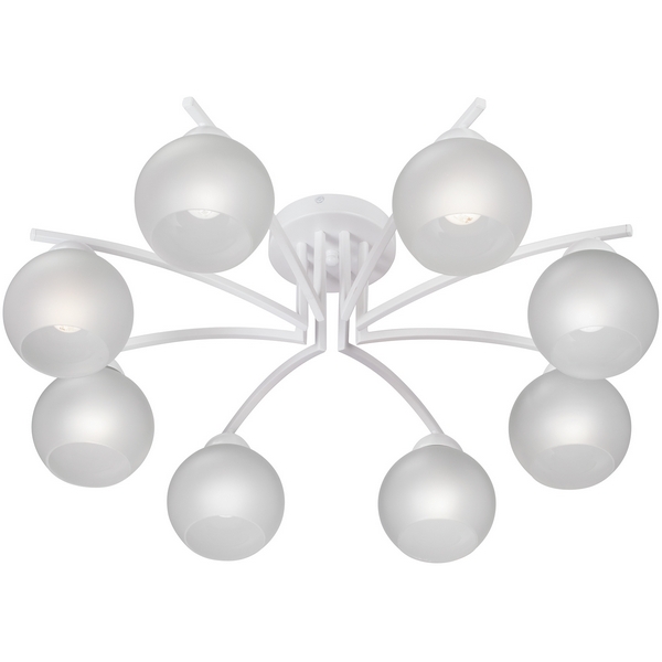 Потолочная люстра на штанге Vitaluce V4285-0/8PL шарики