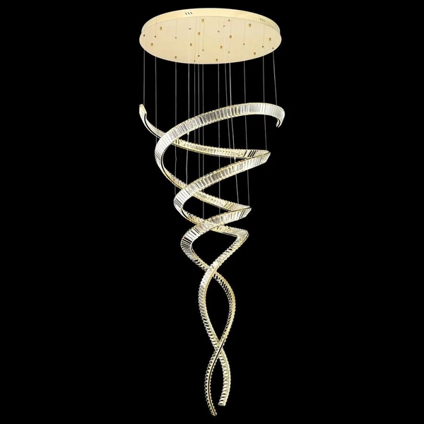 Потолочная люстра каскадная светодиодная Wertmark Eden WE467.10.303