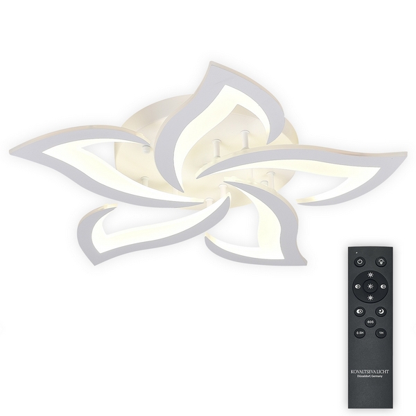 Потолочная люстра светодиодная с пультом Natali Kovaltseva Olimp Ii LED LAMPS 85006