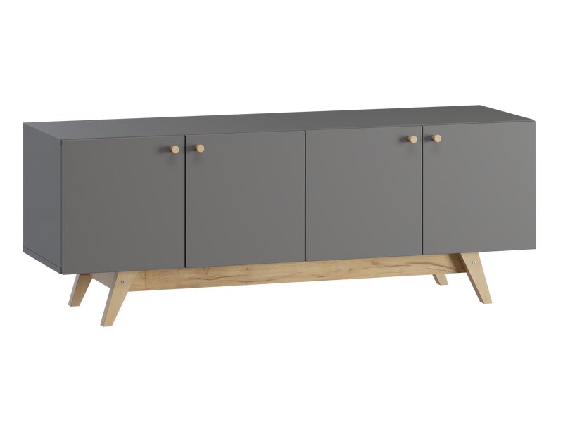 ТВ-тумба Имин 138x51 Графитовый