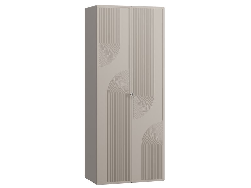 Распашной шкаф Монсон 2-90x222 Латте