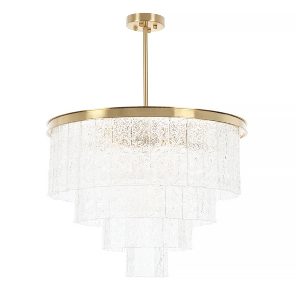 Потолочная люстра каскадная на штанге MyFar Francesca MR2610-8C