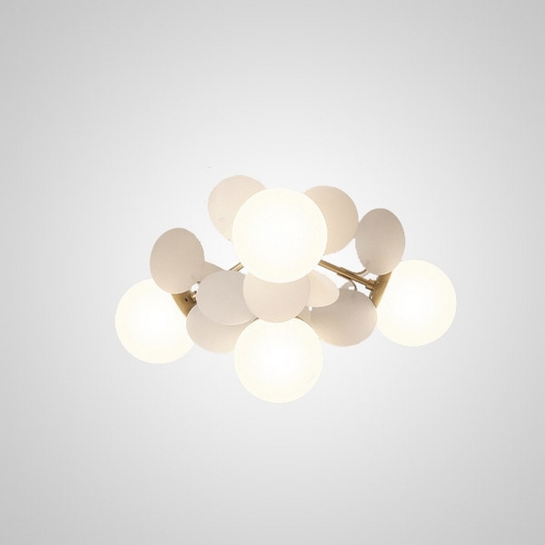 Люстра потолочная с арматурой из пластика ImperiumLoft MATISSE-C-SELF01 167195-26 в форме шара