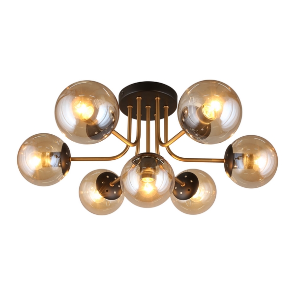 Потолочная люстра Aployt Ewka APL.906.07.07 (плафоны шарики)