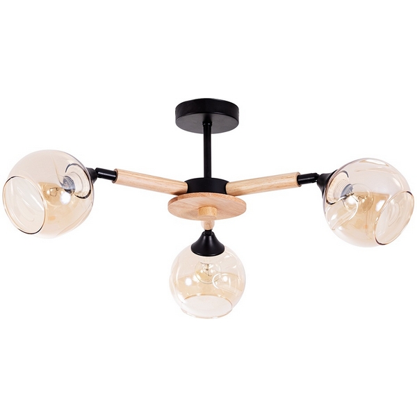Потолочная люстра на штанге Arte Lamp Branson A4370PL-3BR