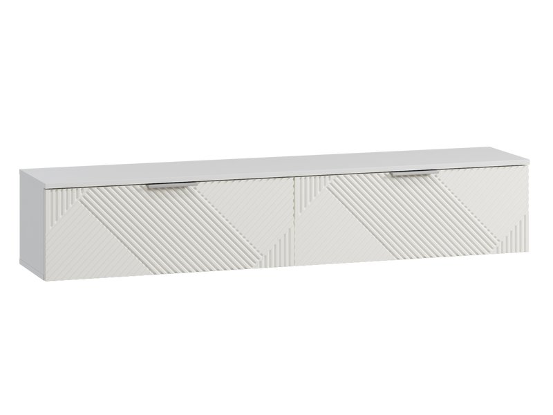 ТВ-тумба подвесная Шелтон 160x30 Белый