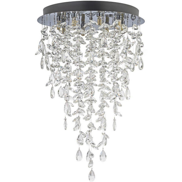 Потолочная люстра хрустальная Arti Lampadari Flusso H 1.4.45.638 N