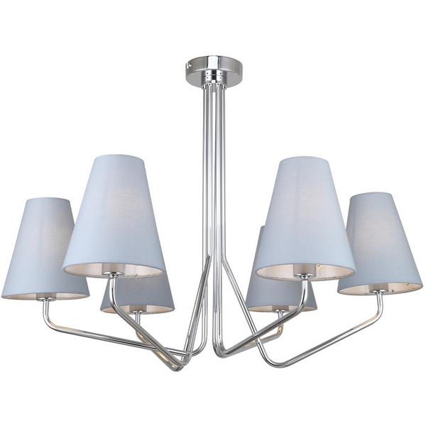 Потолочная люстра на штанге Escada Stanza 2111/6P E14*40W Chrome