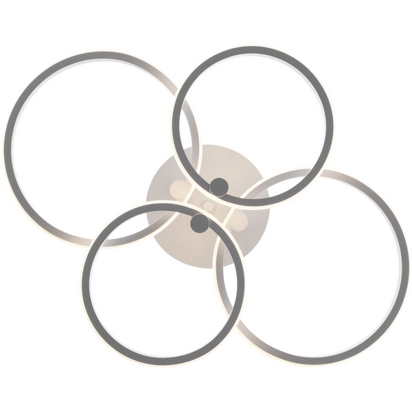 Потолочная люстра светодиодная кольцо Freya Gritta Market FR10018CL-L40W