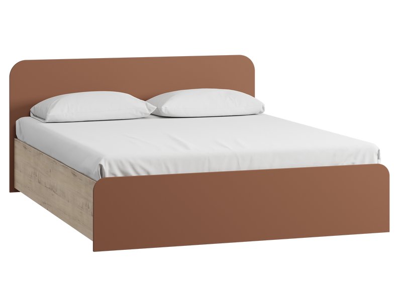 Кровать Ингрид-2 160 Терракотовый