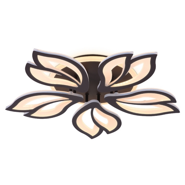 Потолочная люстра светодиодная с пультом регулировкой цветовой температуры и яркости ночным режимом Ambrella Acrylica FA544 (Умный дом)