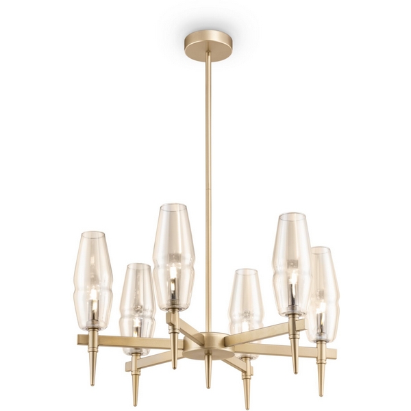 Потолочная люстра Maytoni Lita H002PL-06G