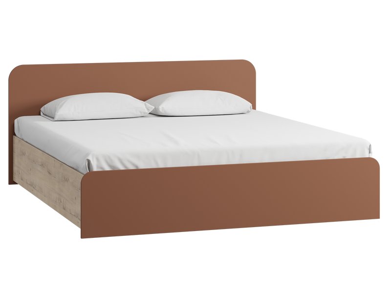 Кровать Ингрид-1 180 Терракотовый