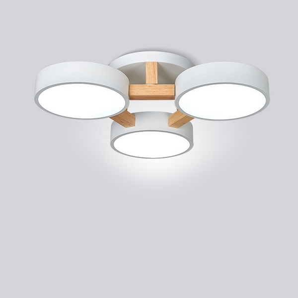 Потолочная LED люстра с ПДУ Joist 3 White Imperiumloft Joist01 (101699-26) ImperiumLoft