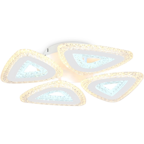 Потолочная люстра светодиодная с пультом Ambrella Acrylica FA4019