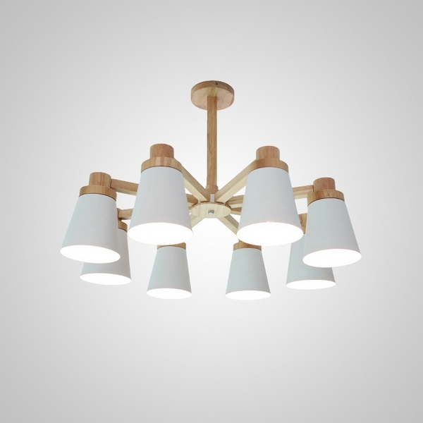 Потолочная люстра Prop 8 White ImperiumLoft Prop01 (191993-23)