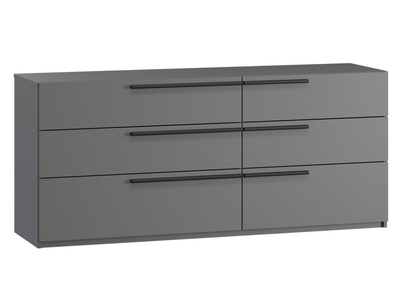 Комод Кимбол 160x70 Графитовый