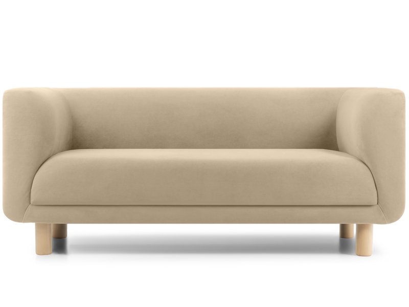 Кушетка Венето Велюр Бежевый