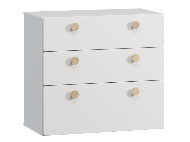 Комод детский Арчи 80x75 Белый