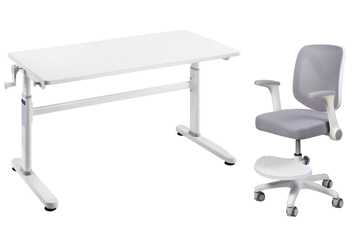 Комплект парта Imparare Grey