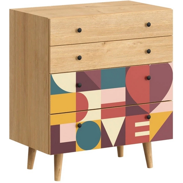 Комод большой Frida ОГОГО (арт.624237), (ЛДСП) ОГОГО Обстановочка!