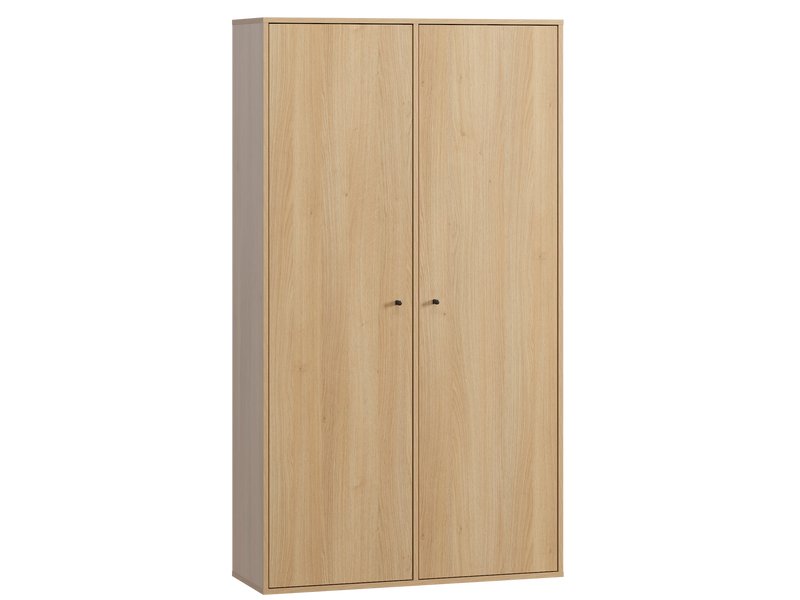 Шкаф навесной Сайрис 2-98x175 Дуб Барбера