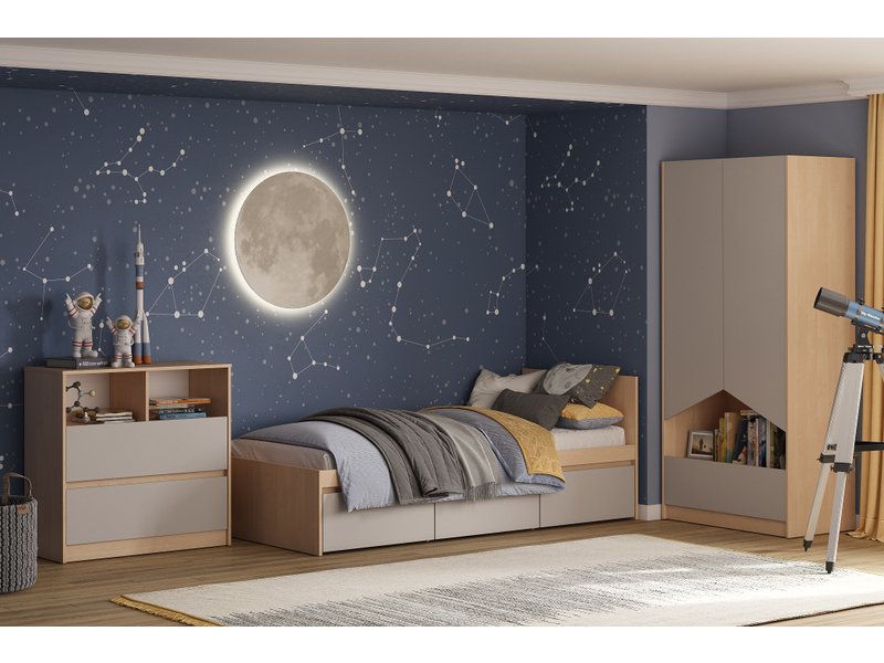 Модульная детская Пенни 3 Латте