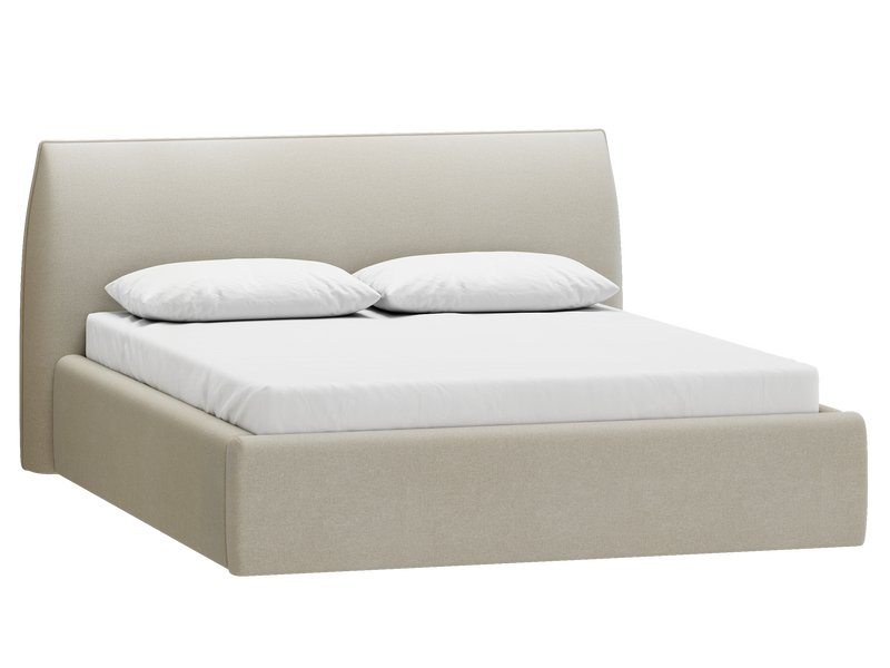 Кровать Агами 160 Шенилл Латте