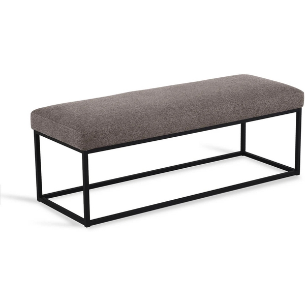 Банкетка Loft Flat ОГОГО (арт.810237), (Рогожка,Ткань/Серый) ОГОГО Обстановочка!